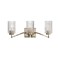 Maxim Lighting Rigata 3-Light Bath Vanity, Satin Champagne 21373CRSCH - alternate 1